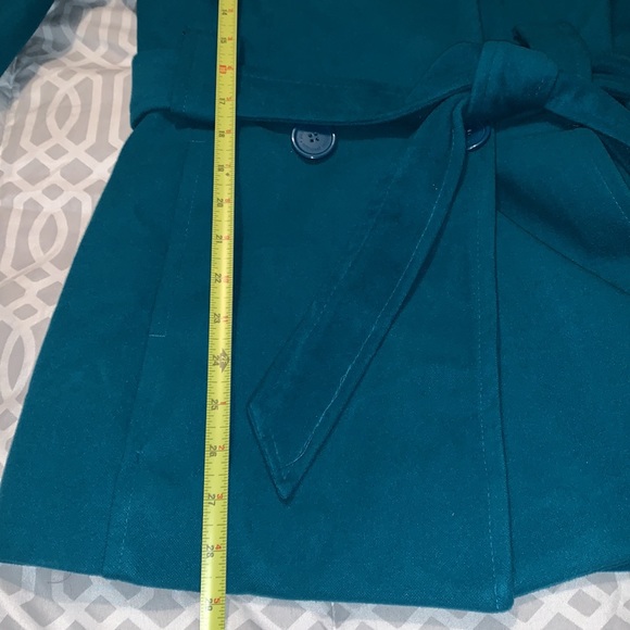 NWT Beautiful Teal dress coat - Picture 7 of 8